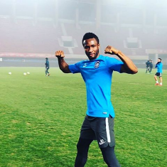 Super Eagles Captain Mikel Scores Cheeky Goal In Tianjin Teda Win